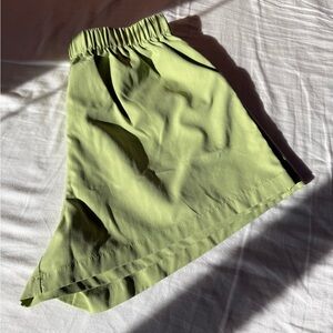 Cider Light Green Shorts